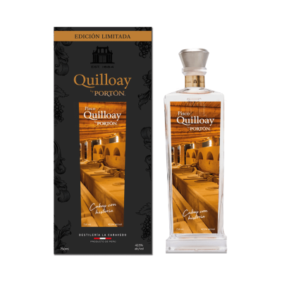 Pisco Quilloay Mosto Verde Acholado 750 ml