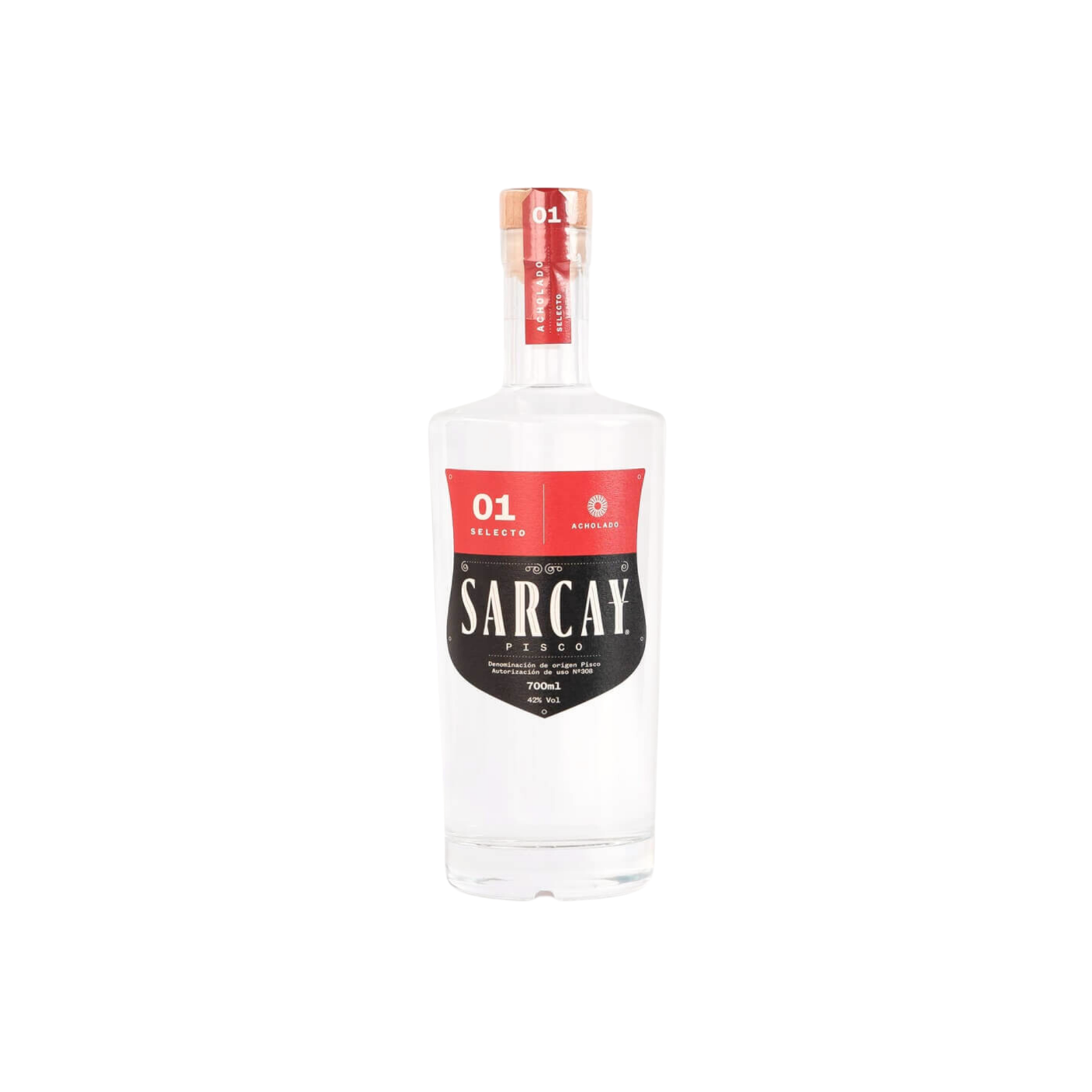 Pisco Sarcay Acholado 01 Selecto 700 ml