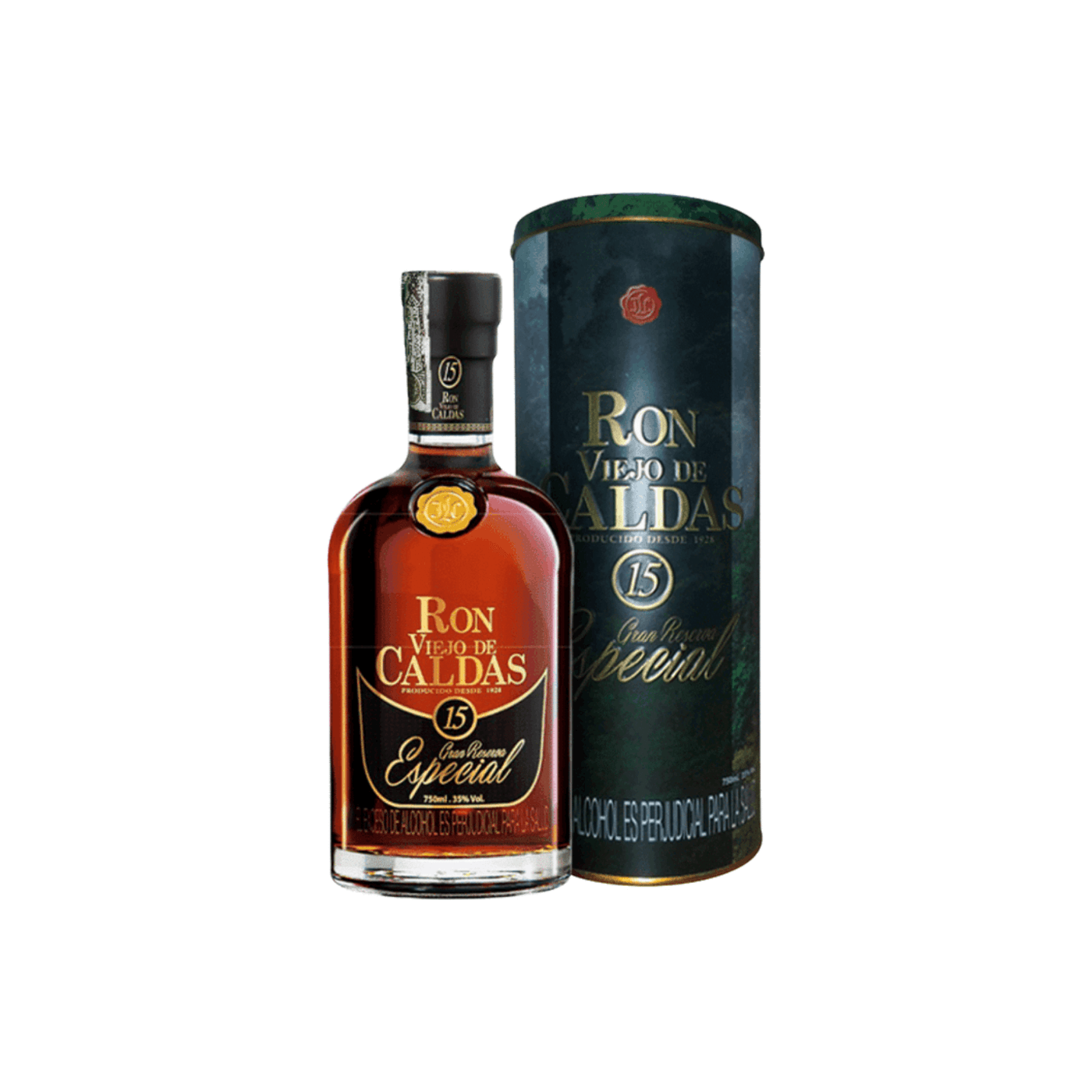 Ron Viejo de Caldas 15 años 750 ml