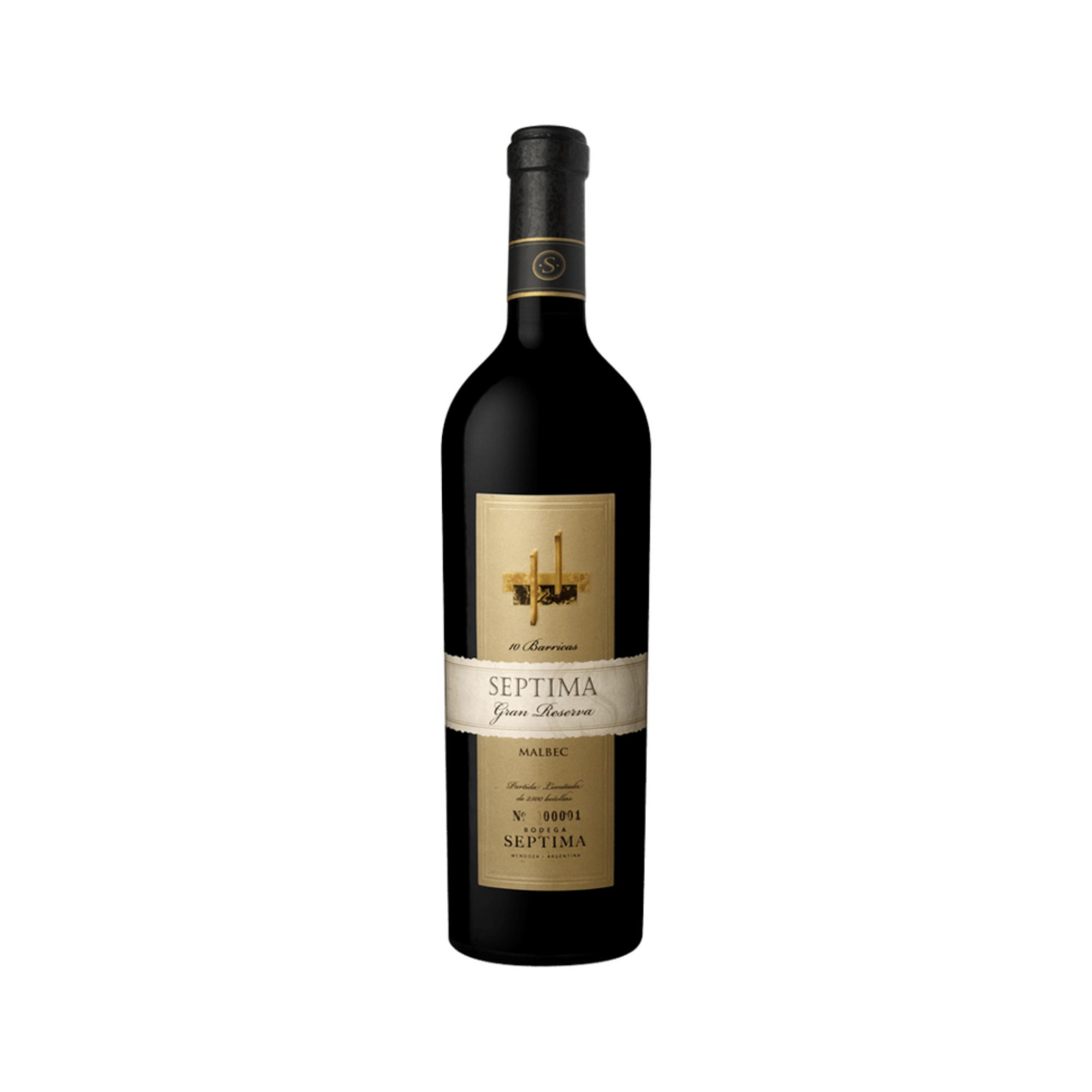 Vino Séptima 10 Barricas Gran Reserva Malbec 750 ml