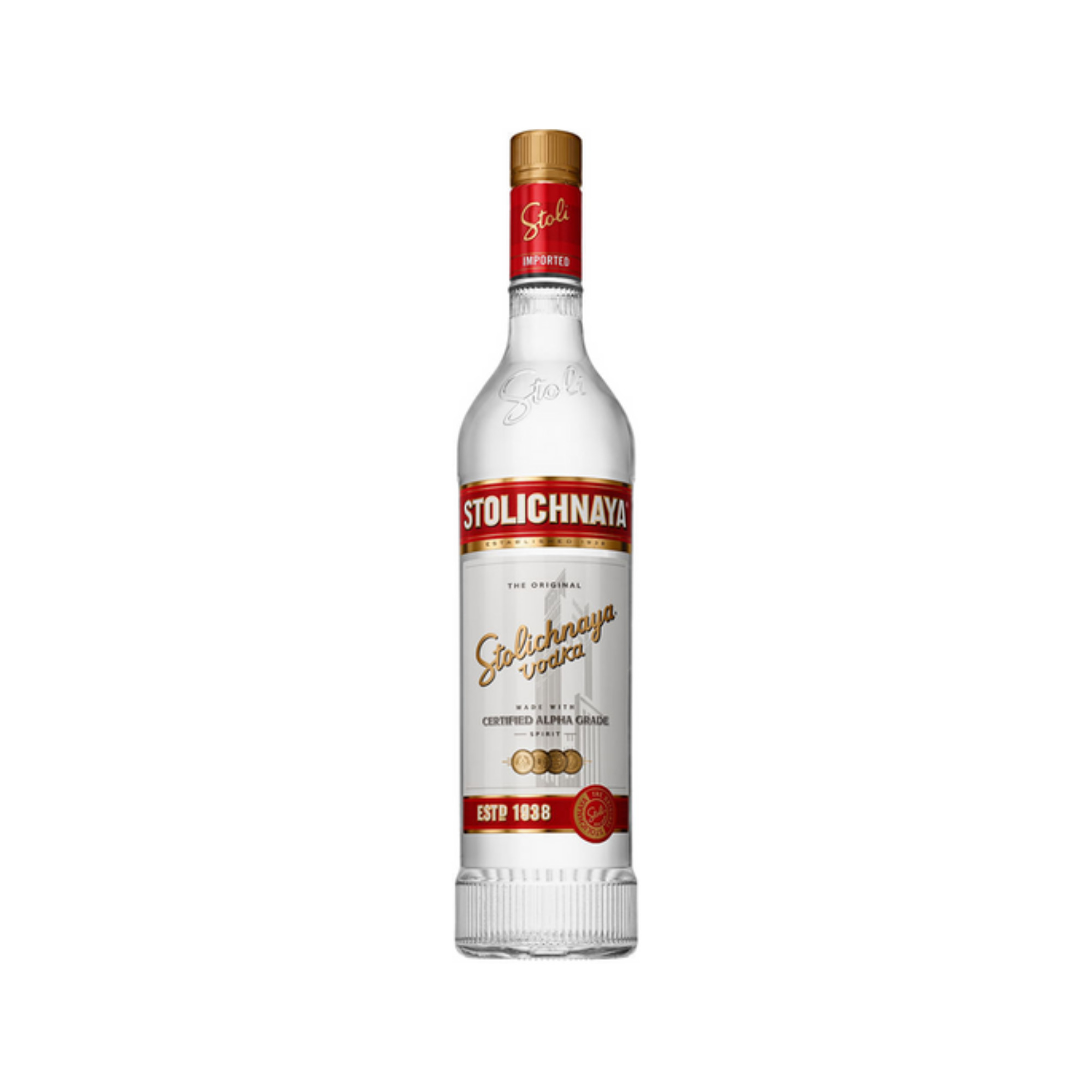 Vodka Stolichnaya Clásico 750 ml