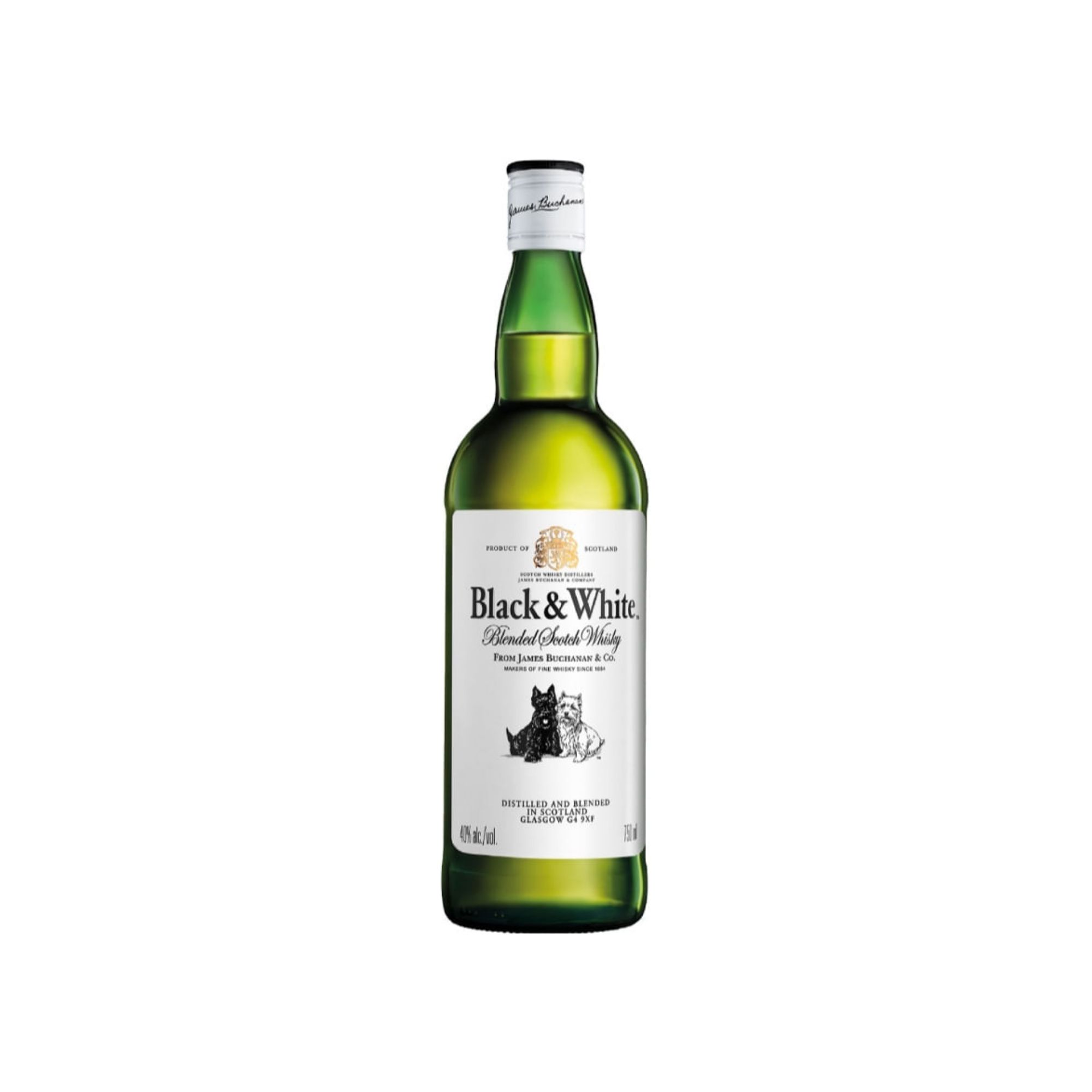 Whisky Black & White 750 ml