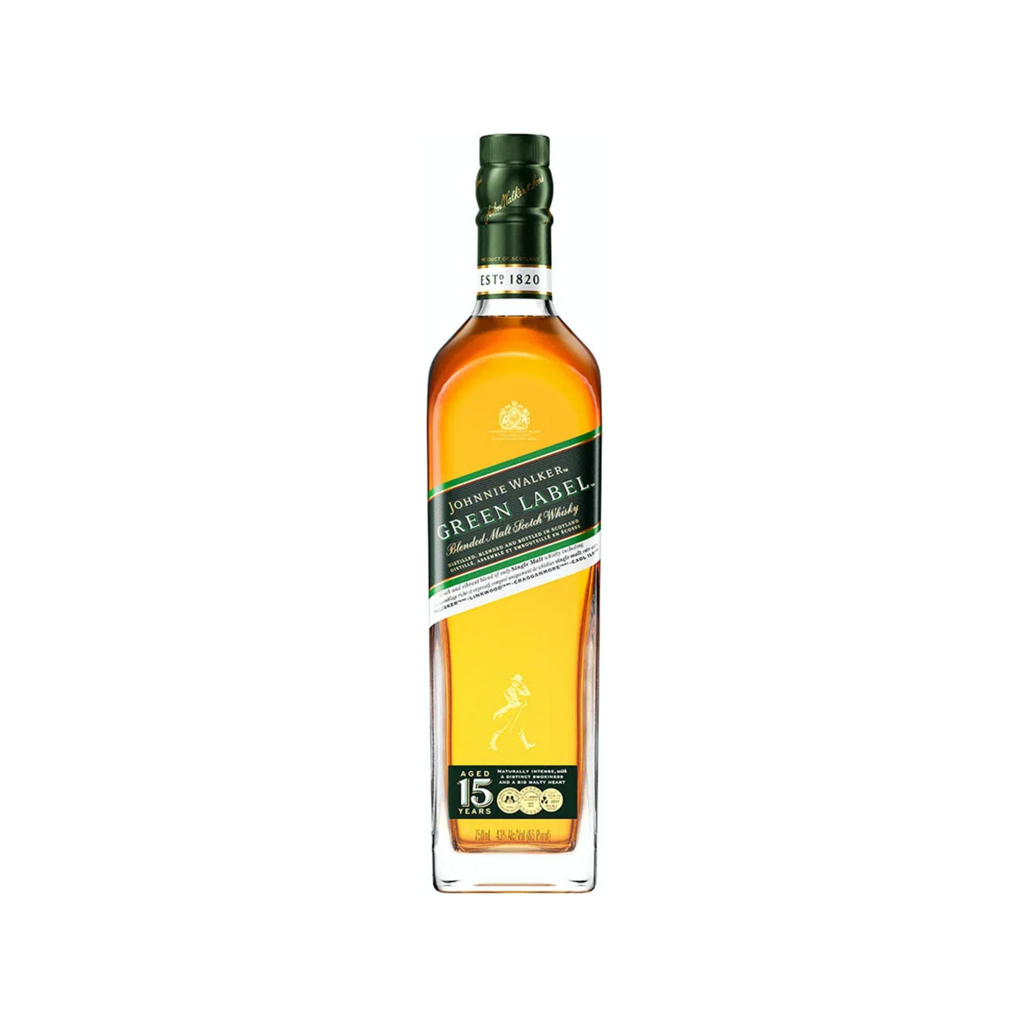 Whisky Johnnie Walker Green Label 750 ml