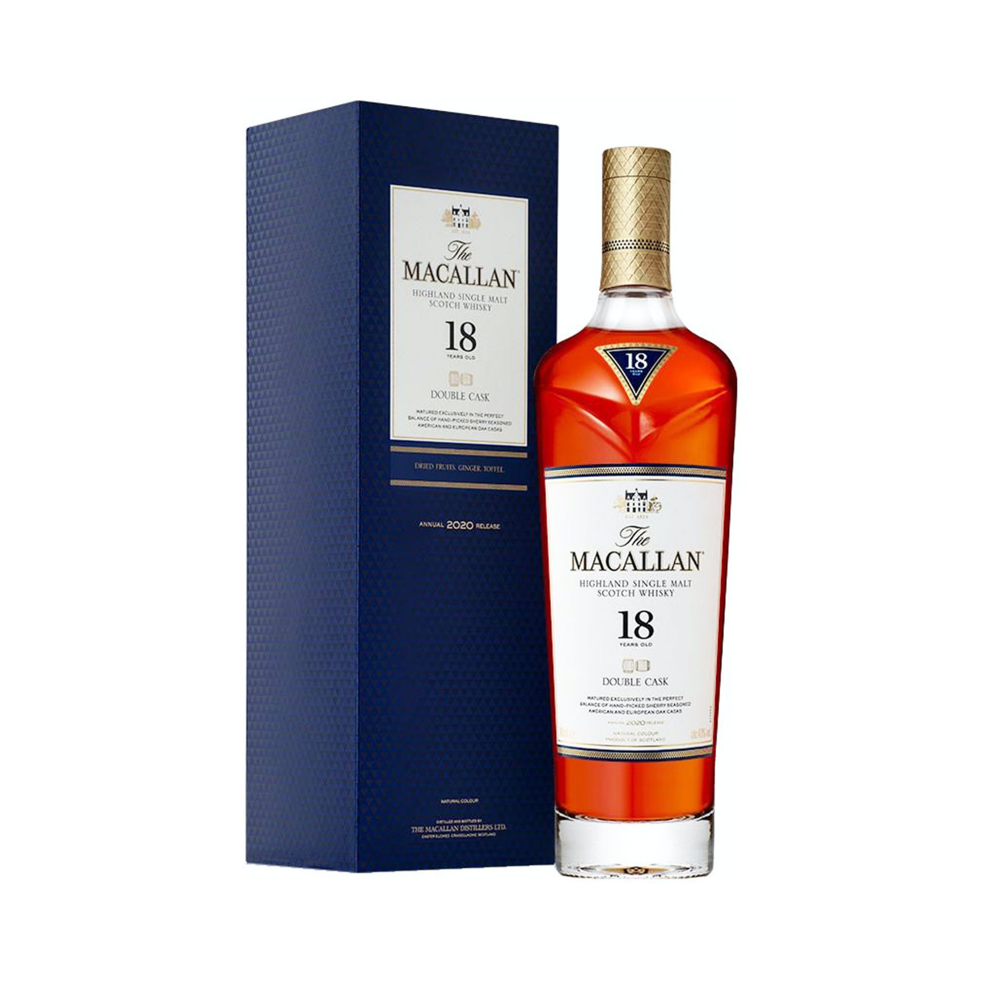 Whisky Macallan Double Cask 18 años 700 ml