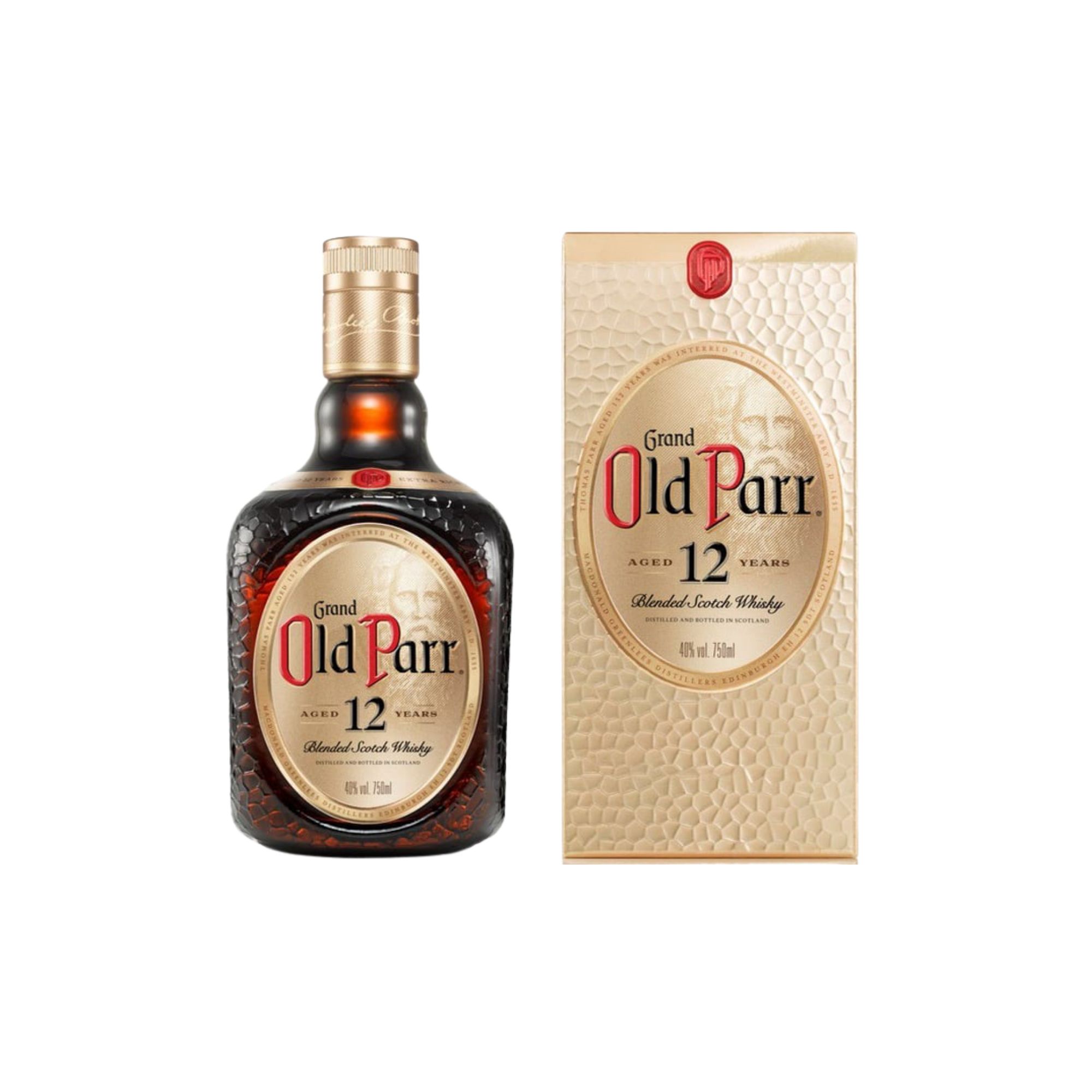 Whisky Old Parr 12 años 750 ml
