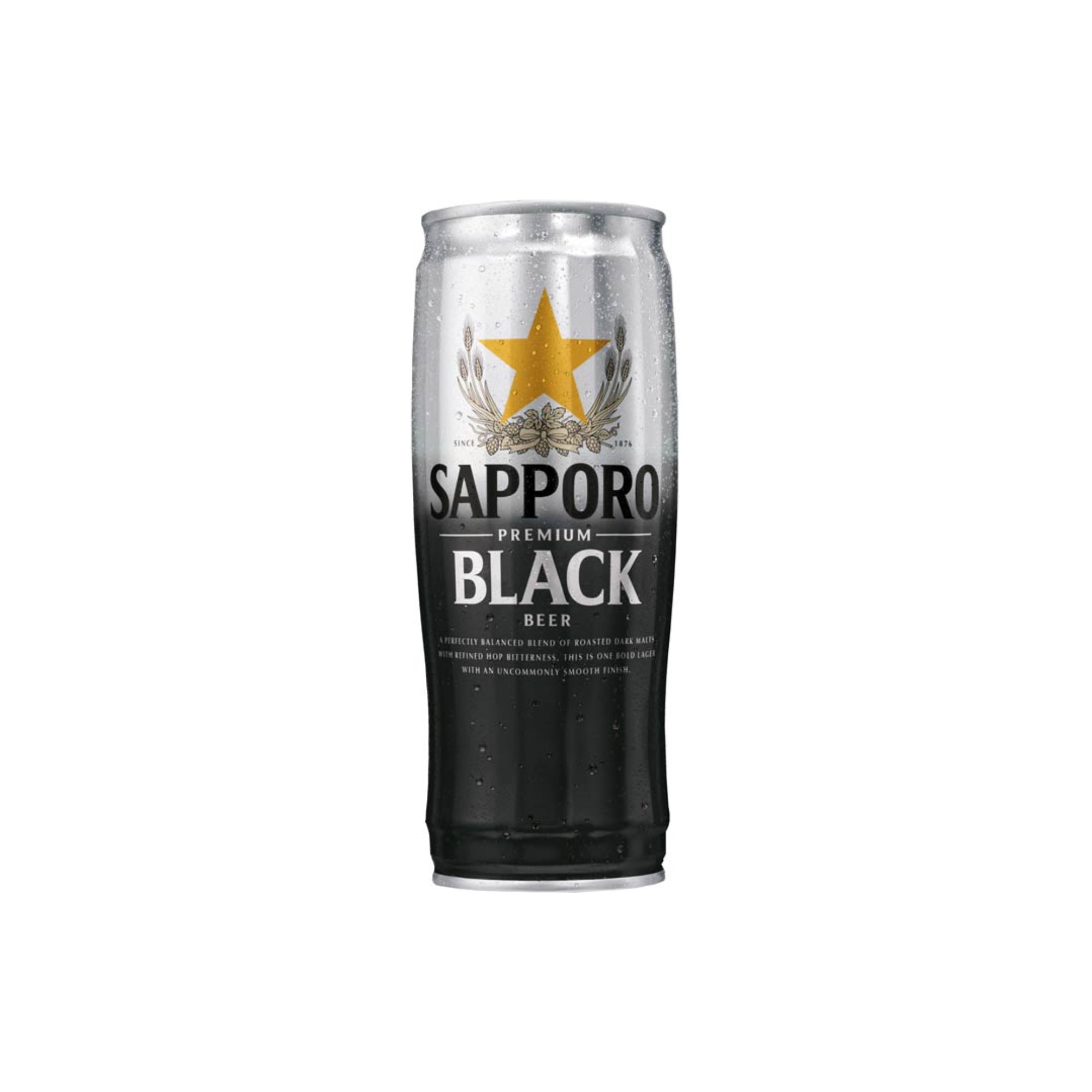 Cerveza Sapporo Premium Black en lata 650 ml