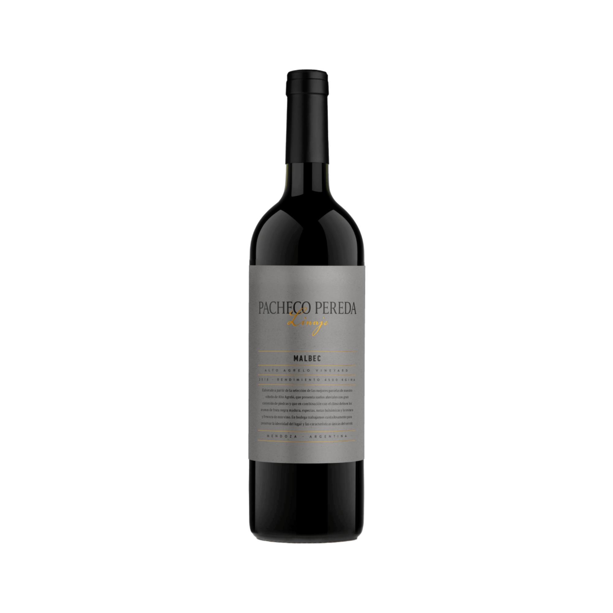 Vino Pacheco Pereda Linaje Malbec 750 ml