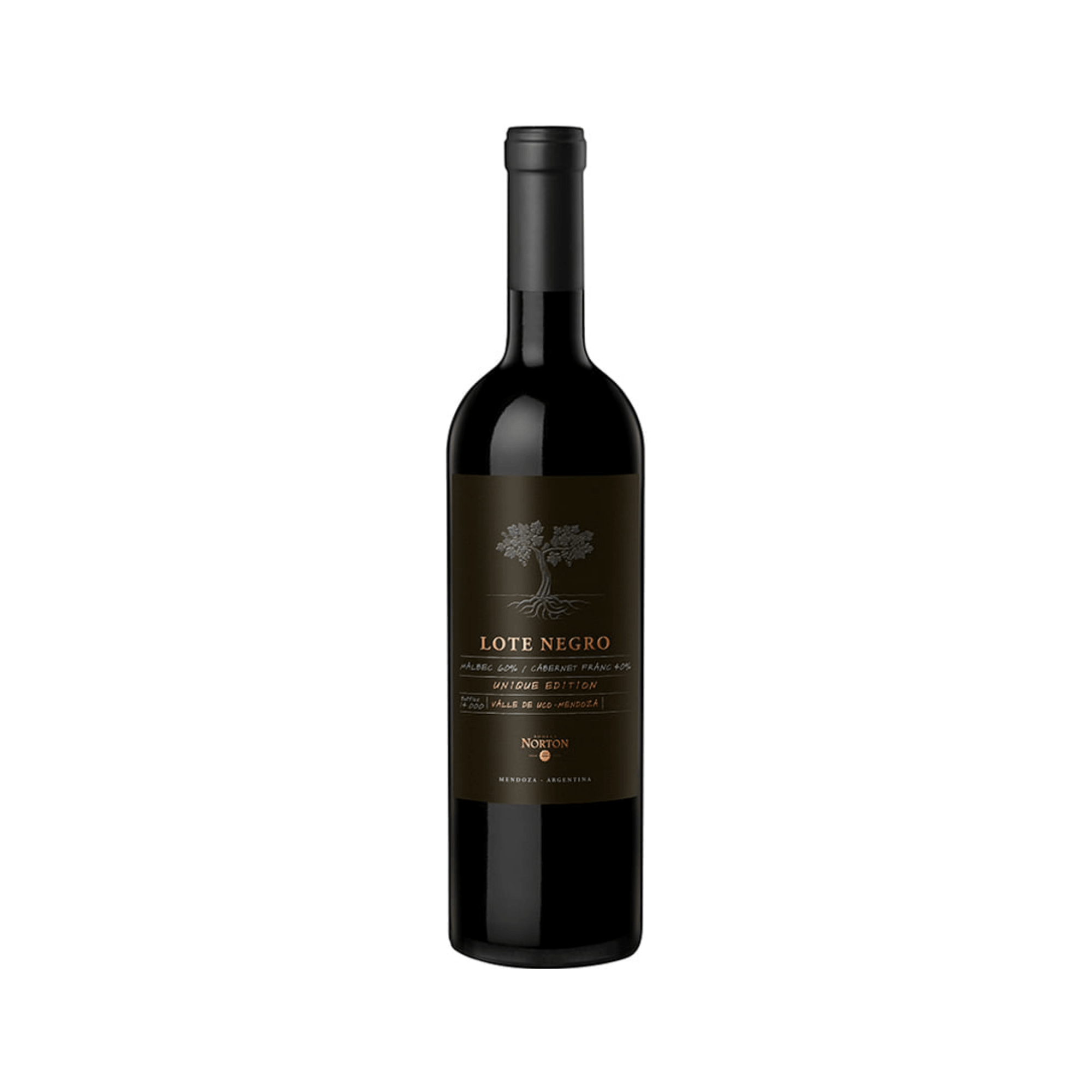 Vino Norton Lote Negro Malbec Cabernet Franc 750 ml