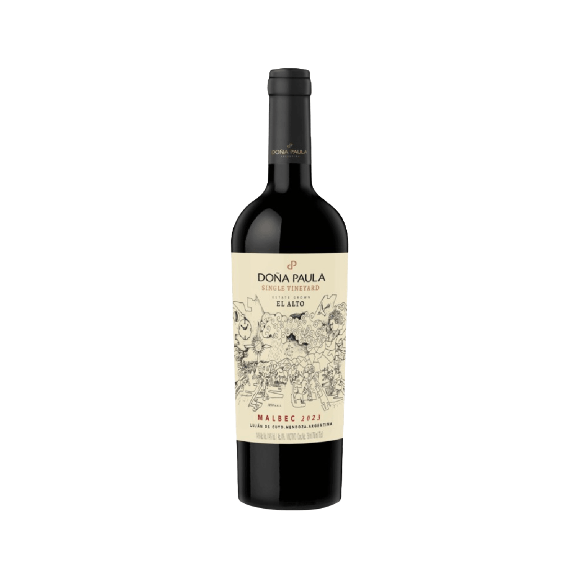 Vino Doña Paula Single Vineyard Malbec 750 ml