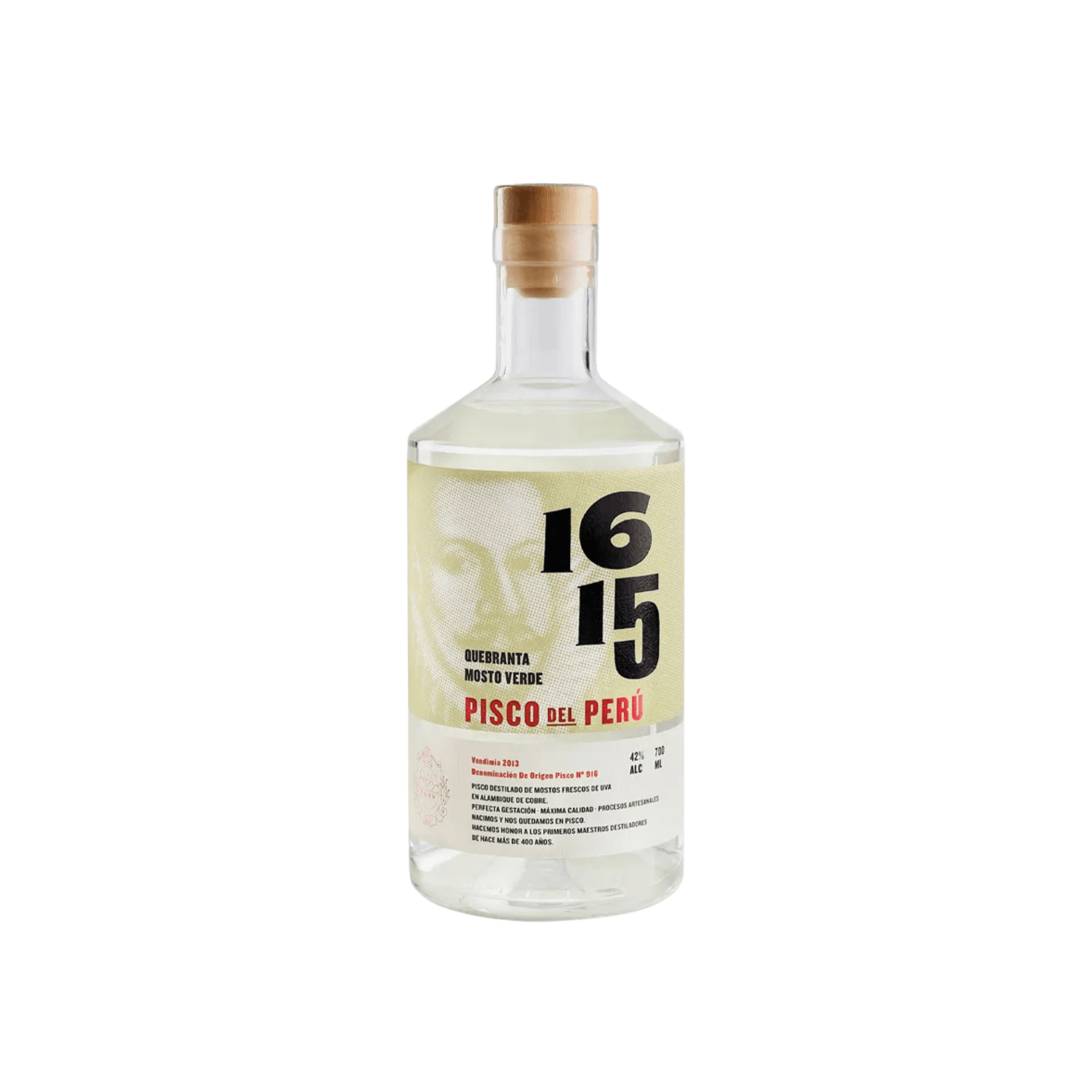 Pisco 1615 Mosto Verde Quebranta 500 ml