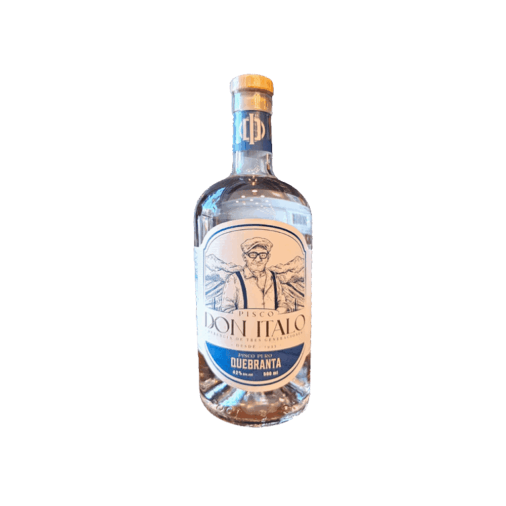pisco don italo mosto verde quebranta 750 ml