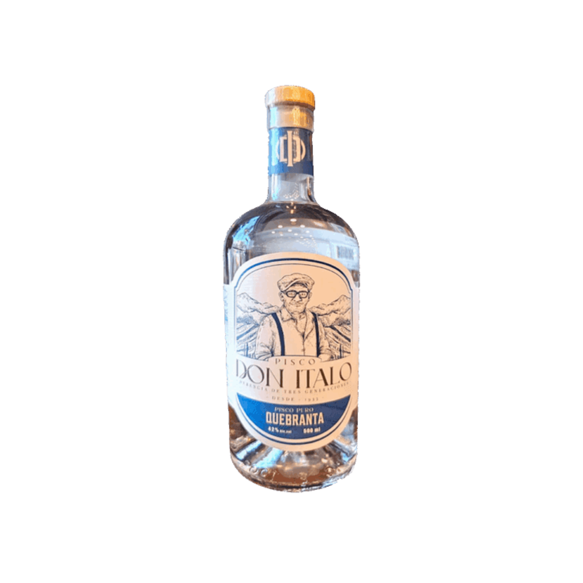 Pisco Don Italo Quebranta 500 ml