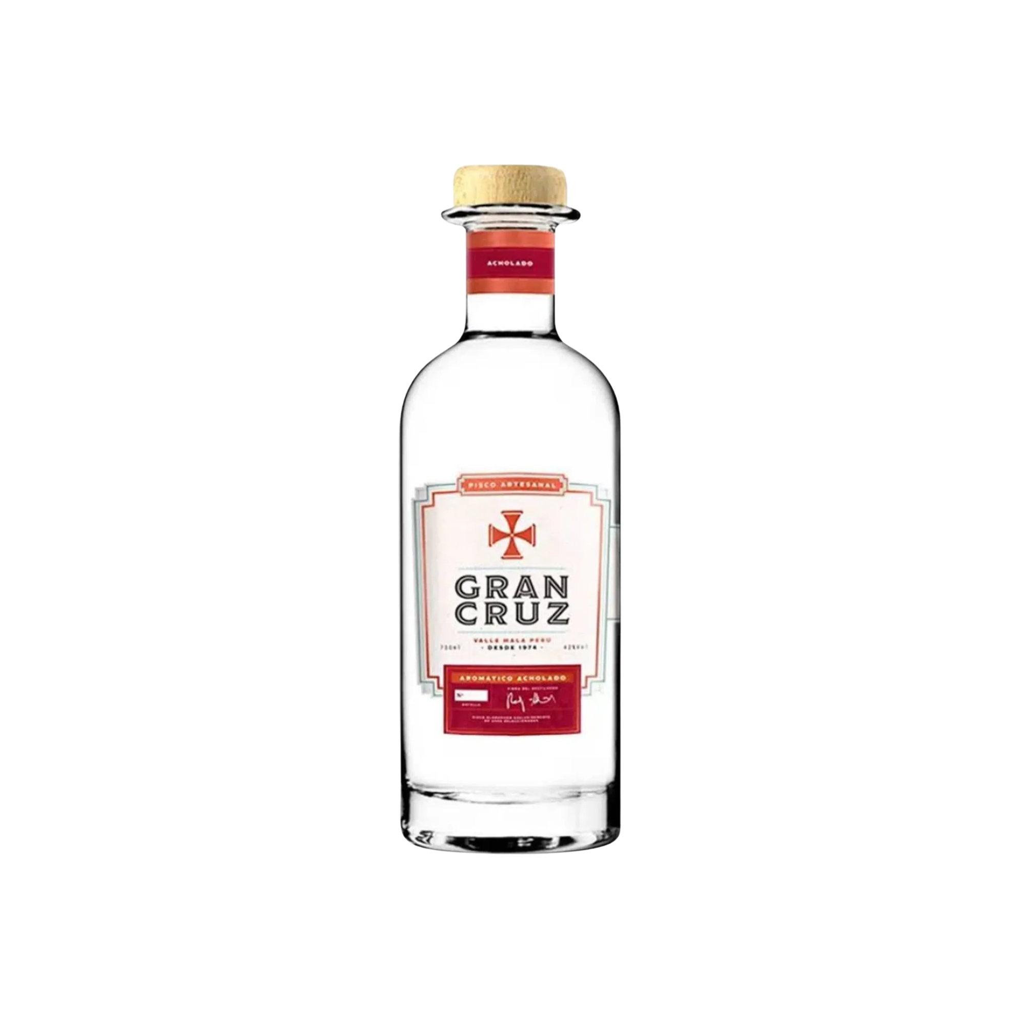Pisco Gran Cruz Mosto Verde Acholado 700 ml