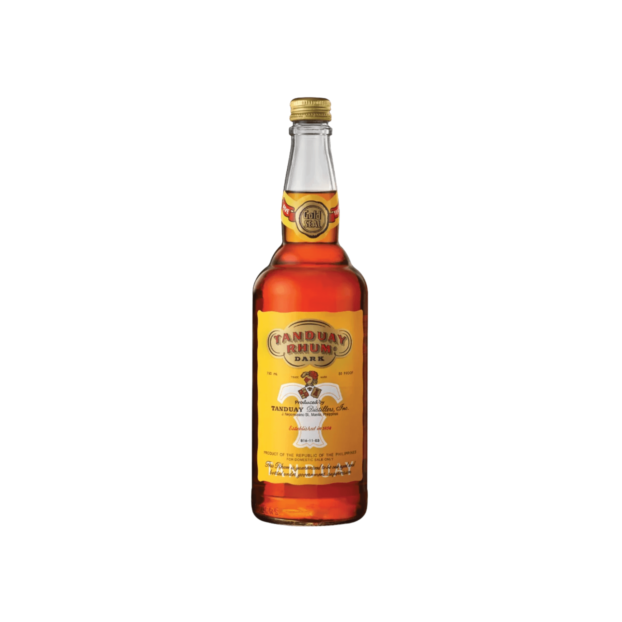 Ron Tanduay Dark 750 ml