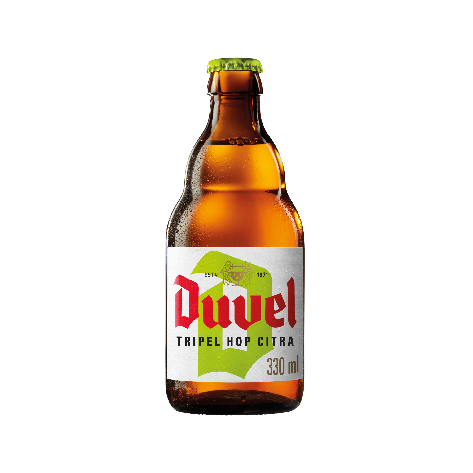 Cerveza Duvel Tripel Hop Citra en botella 330 ml