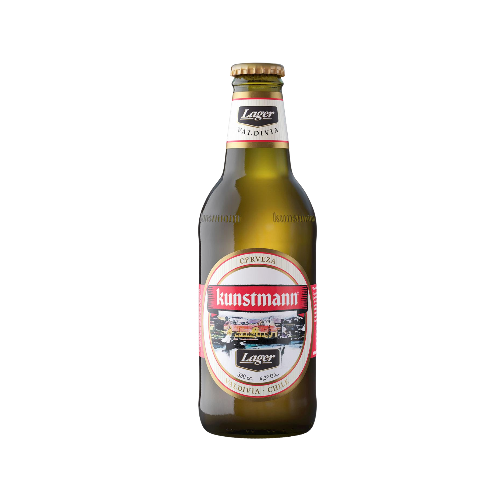 Cerveza Kunstmann Lager en botella 330 ml